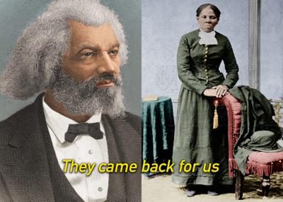 Frederick Douglass and Harriet Tubman