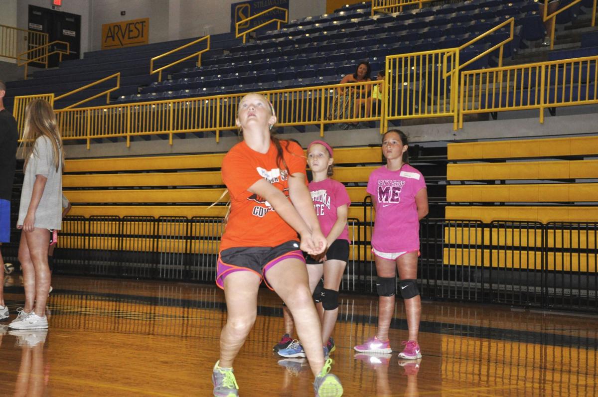 Youth volleyball camp under way at Stillwater High Local Sports