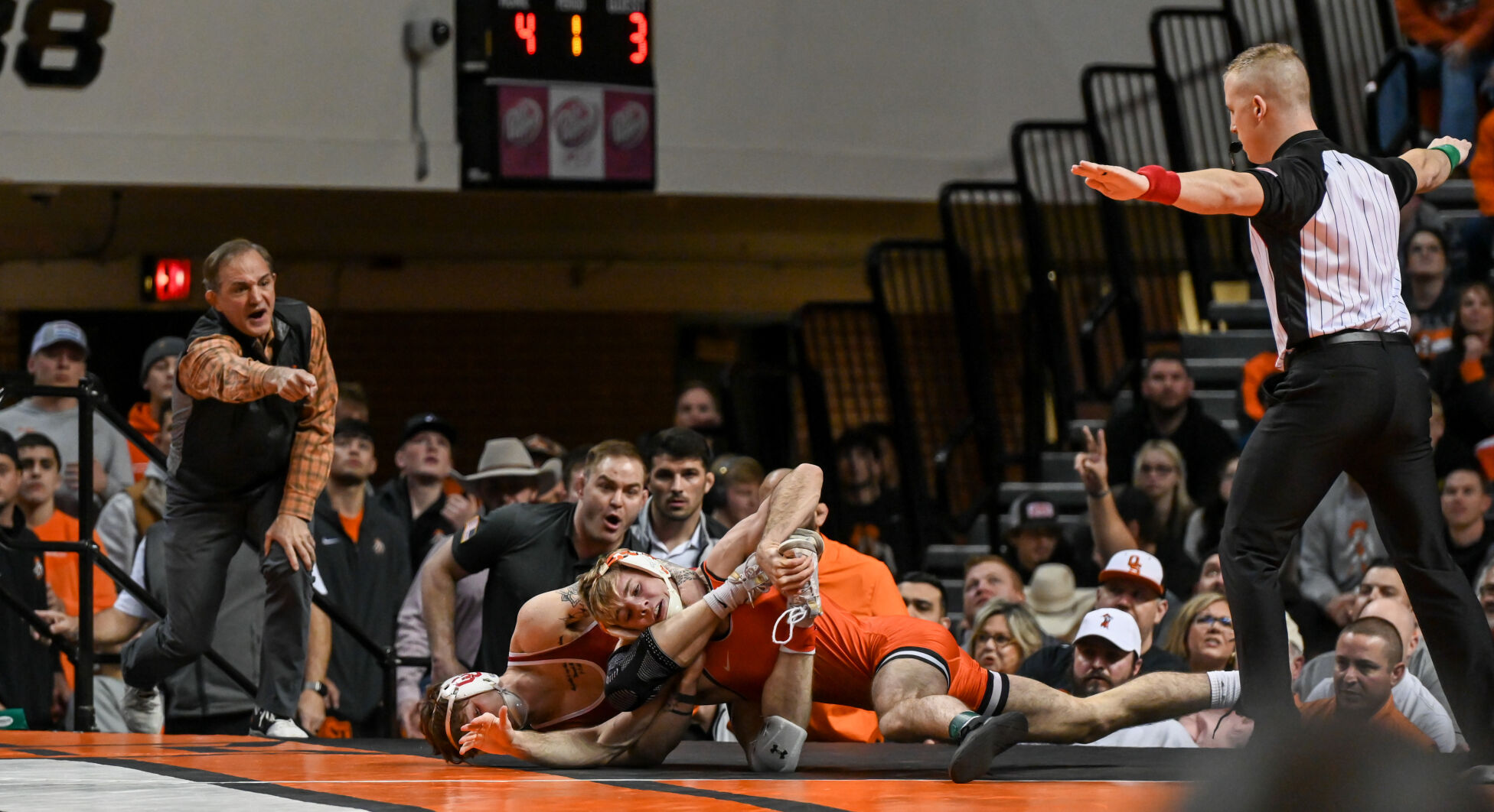 PHOTO GALLERY: Cowboys Claim Another Bedlam Dual In A Little ...