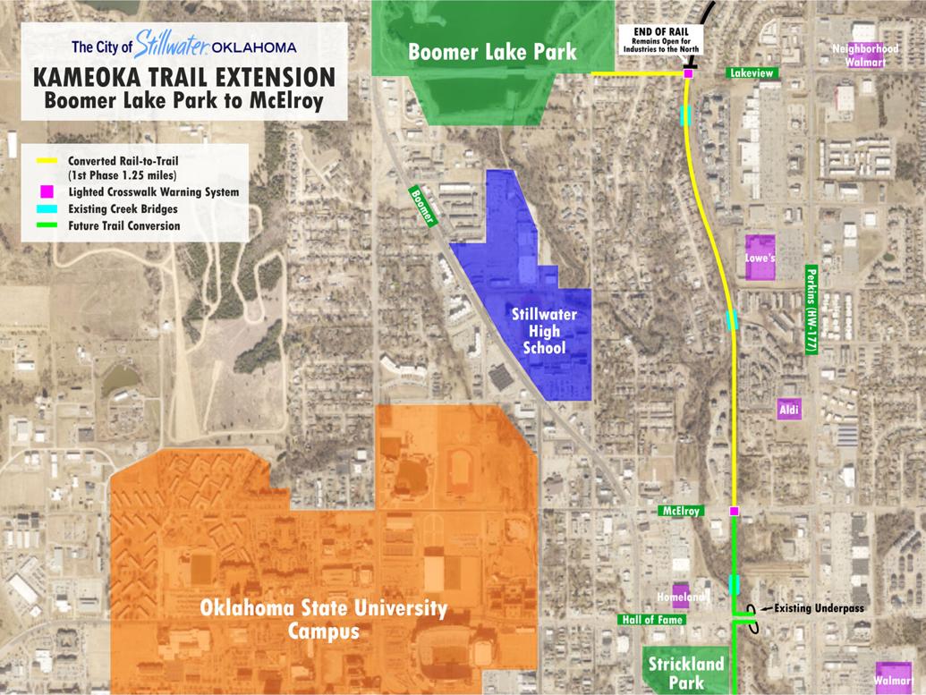 ODOT grants Stillwater 1.2 million for Rails to Trails project News