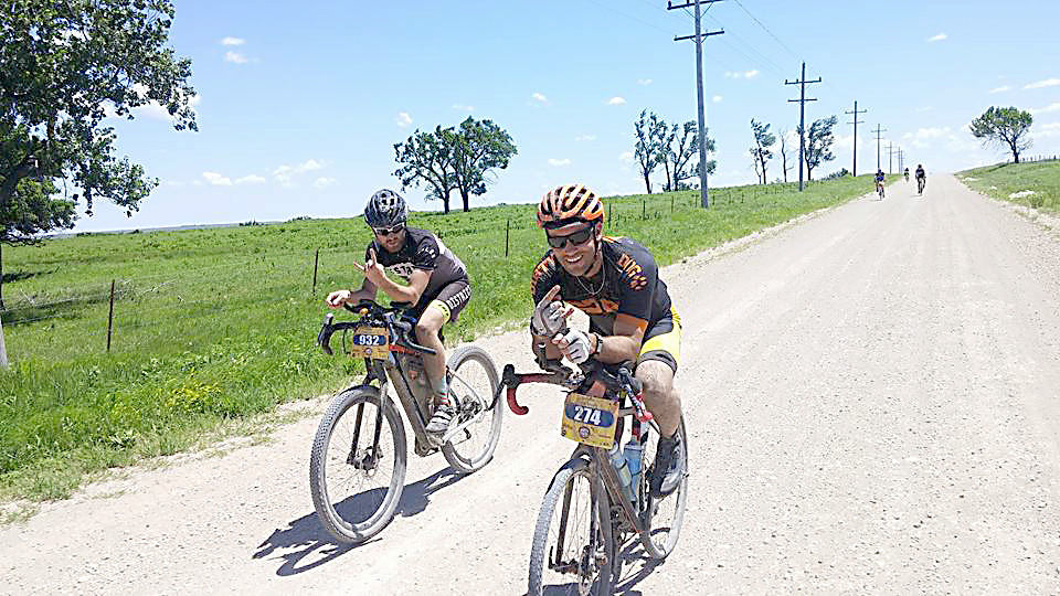 Down and dirty Local cyclists tackle Dirty Kanza 200 gravel race