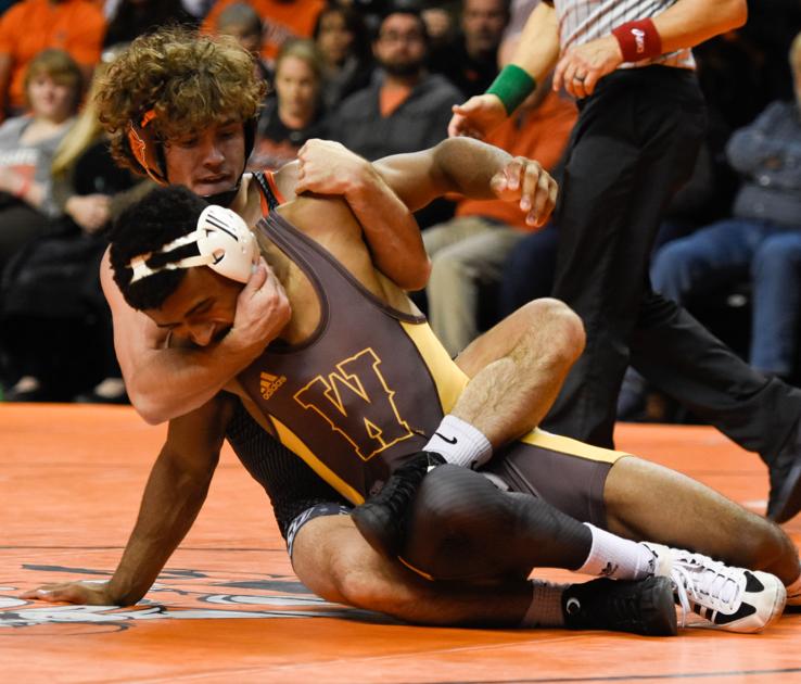 Oklahoma State tops No. 25 Princeton in wrestling Sports