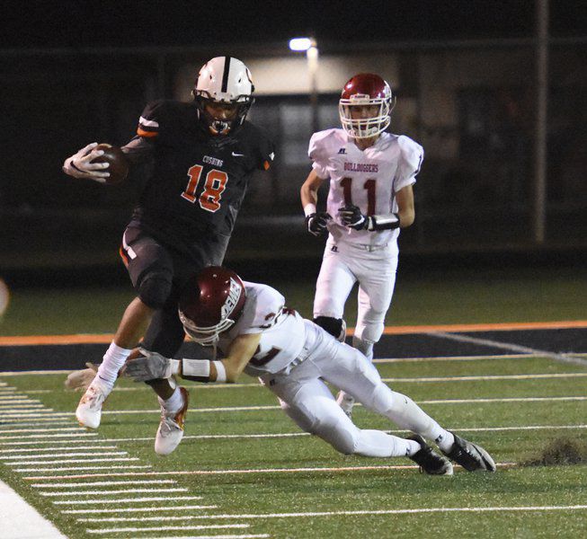 Cushing Tigers roll in first round victory against Dewey | Local Sports ...