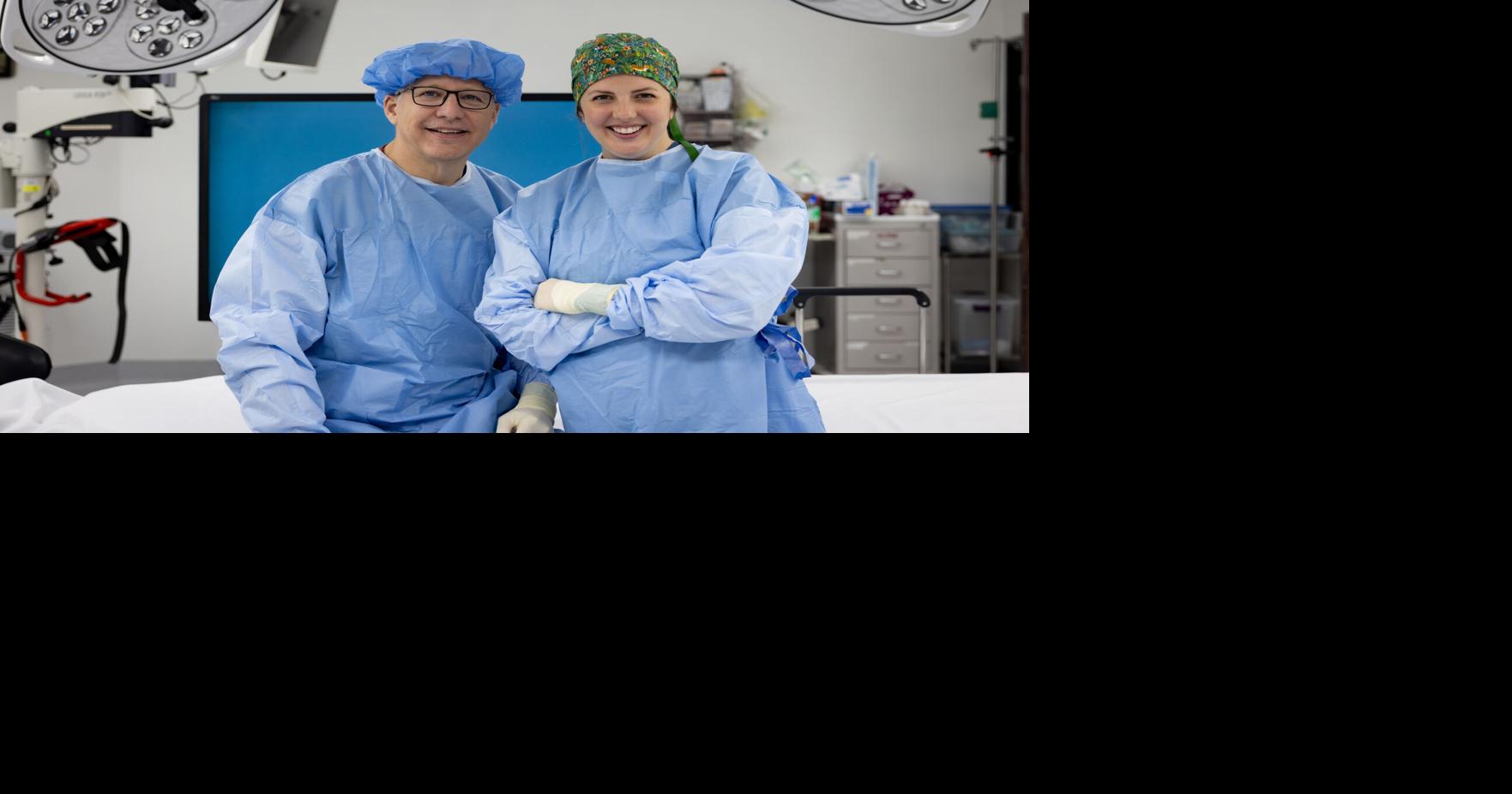 Better together: Father-daughter eye doctors bring team approach to patient care