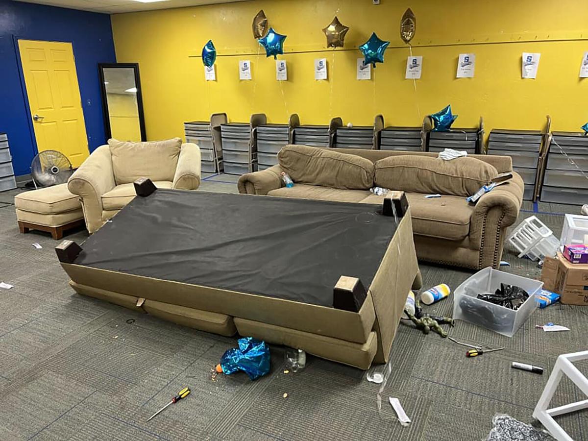 Softball destruction