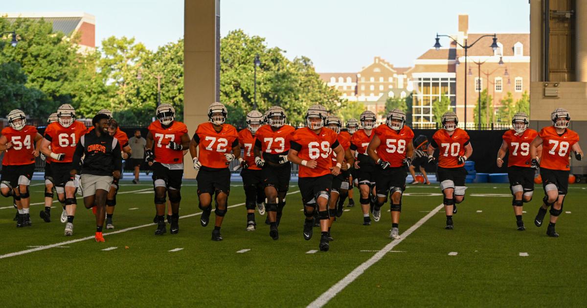 Breaking down OSU football's depth chart offensive line and ball