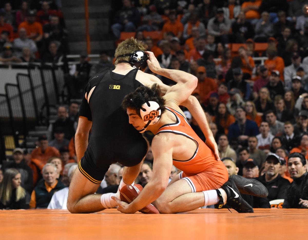 Photo Gallery No 1 Ranked Oklahoma State Wrestling Beats No 3