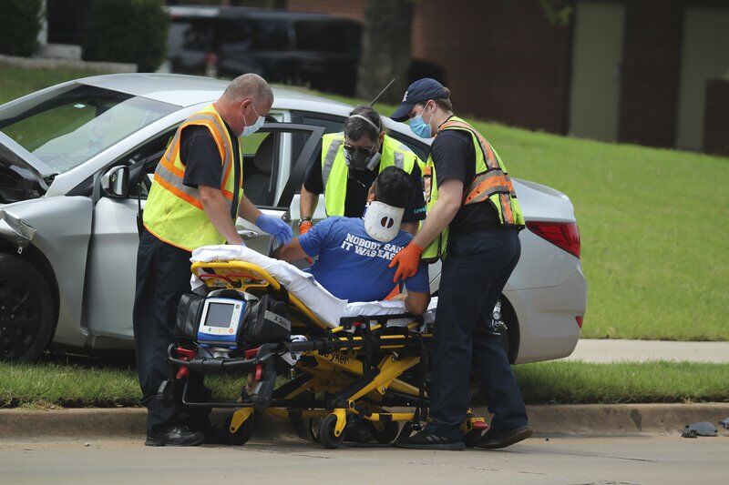 At least one injured in threevehicle wreck News