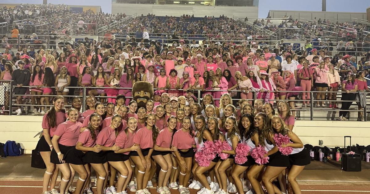 Pink Out Group Pink Out student leaders share their fundraising efforts for cancer ...