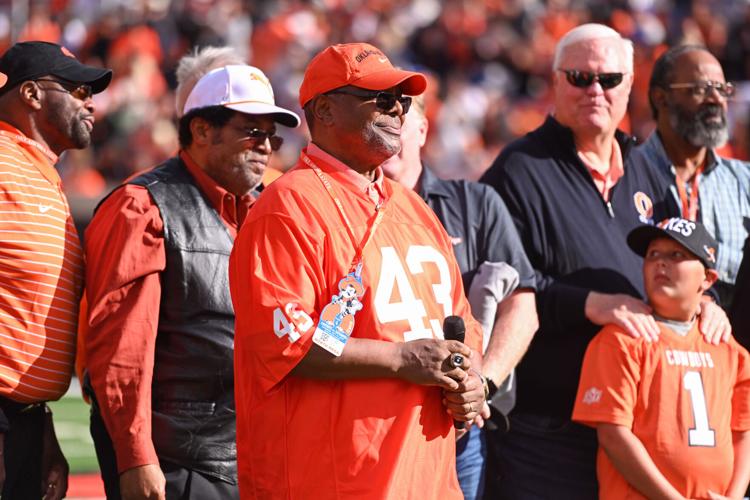 Walk The Talk Oklahoma State icon Terry Miller deserved his flowers