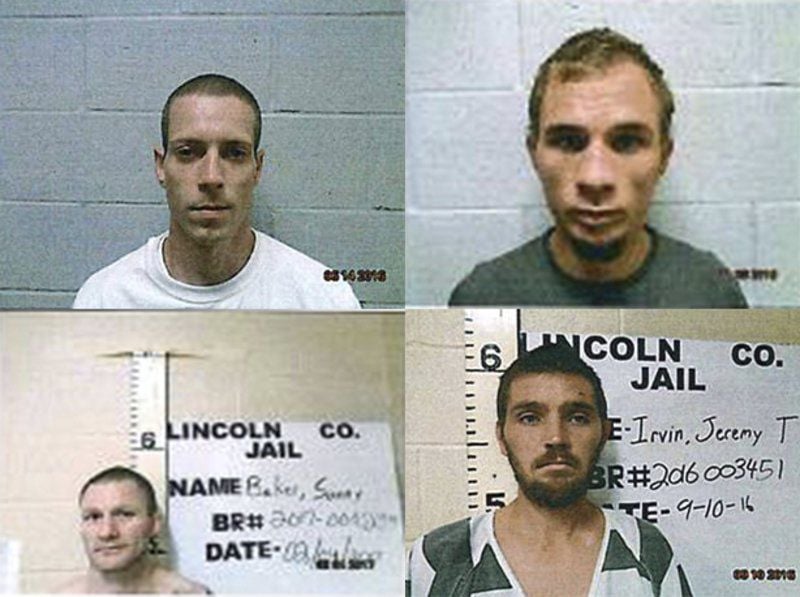 Three of four Lincoln County Jail escapees captured News