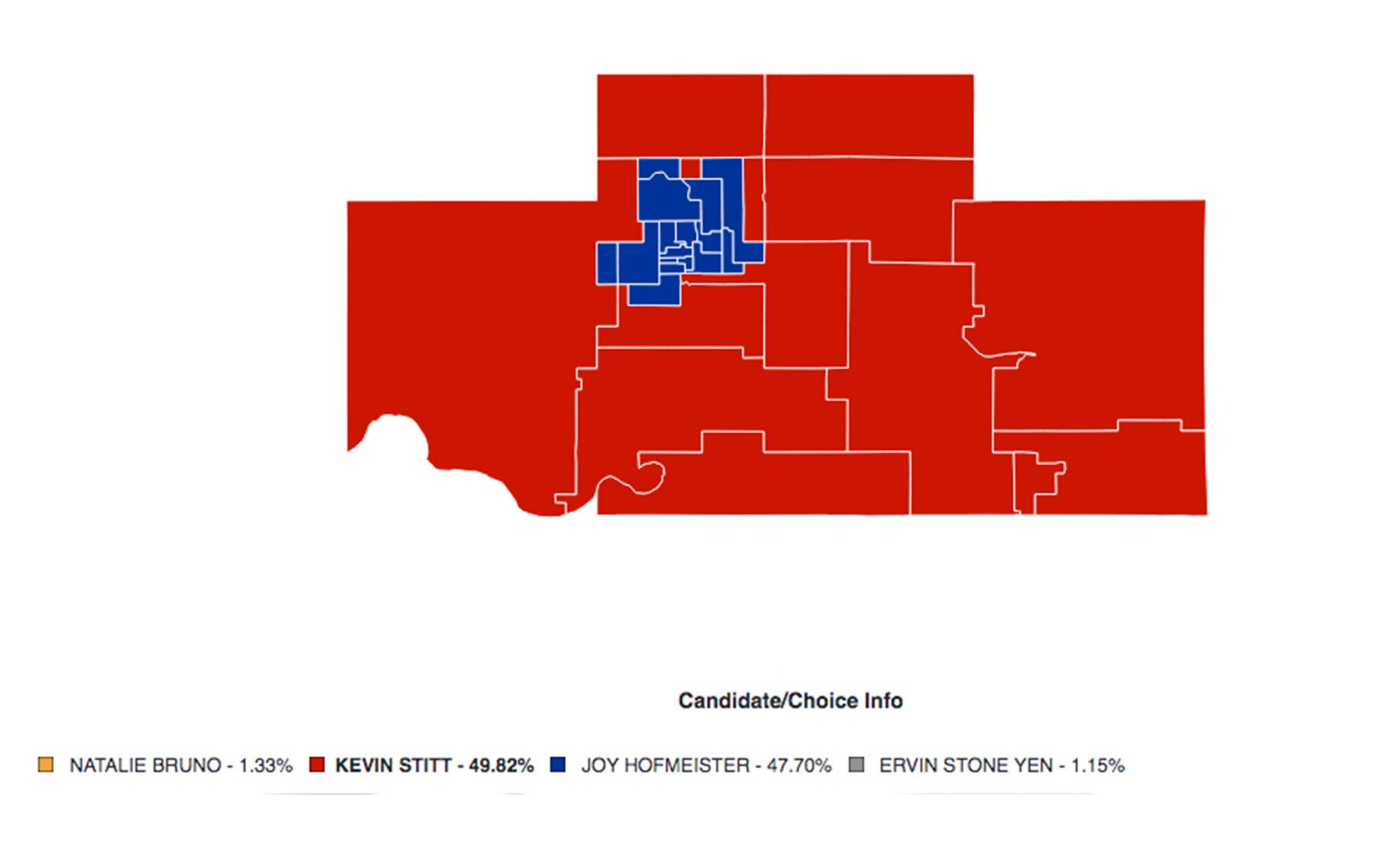 Stillwater a progressive outlier as rest of Payne County pulls for Stitt