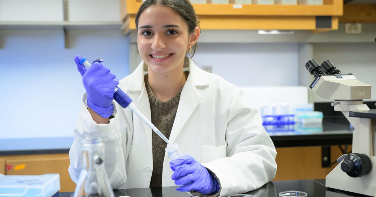 Lab Research Internship Stillwater grads complete lab internships at Oklahoma Medical Research ...