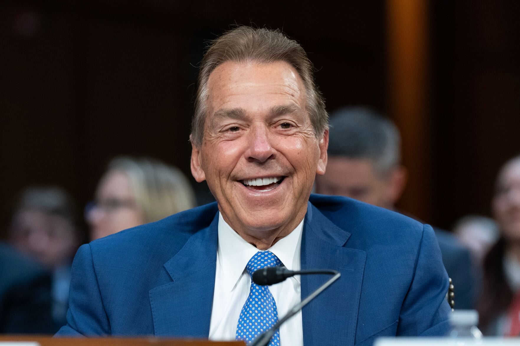 Nick Saban lends support to college sports bill as SEC, Big Ten push ...