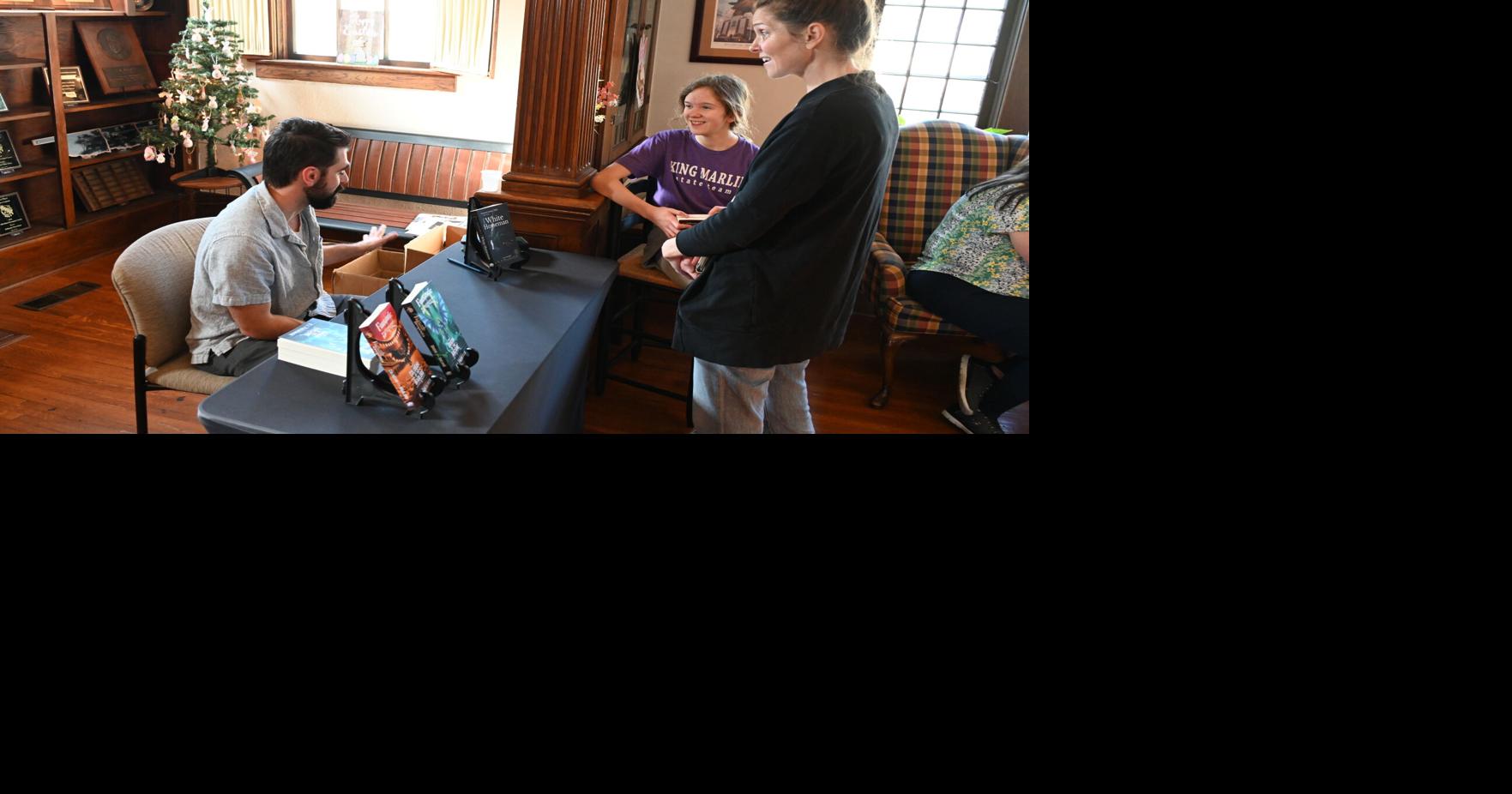 SMS educator, author publishes latest middle-grade fantasy books