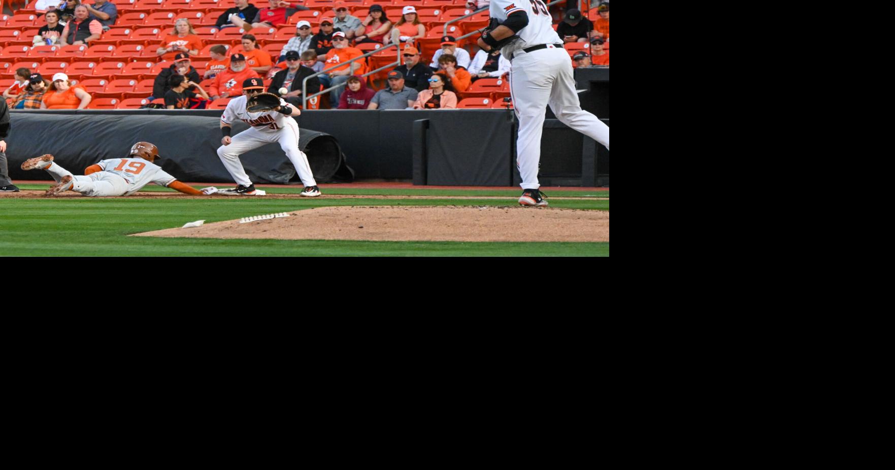 Texas uses middle-inning blasts to drop OSU baseball in series opener ...
