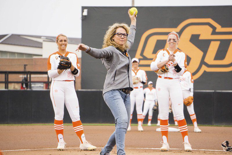 World renowned Former Cowgirl pitcher Smith returns home