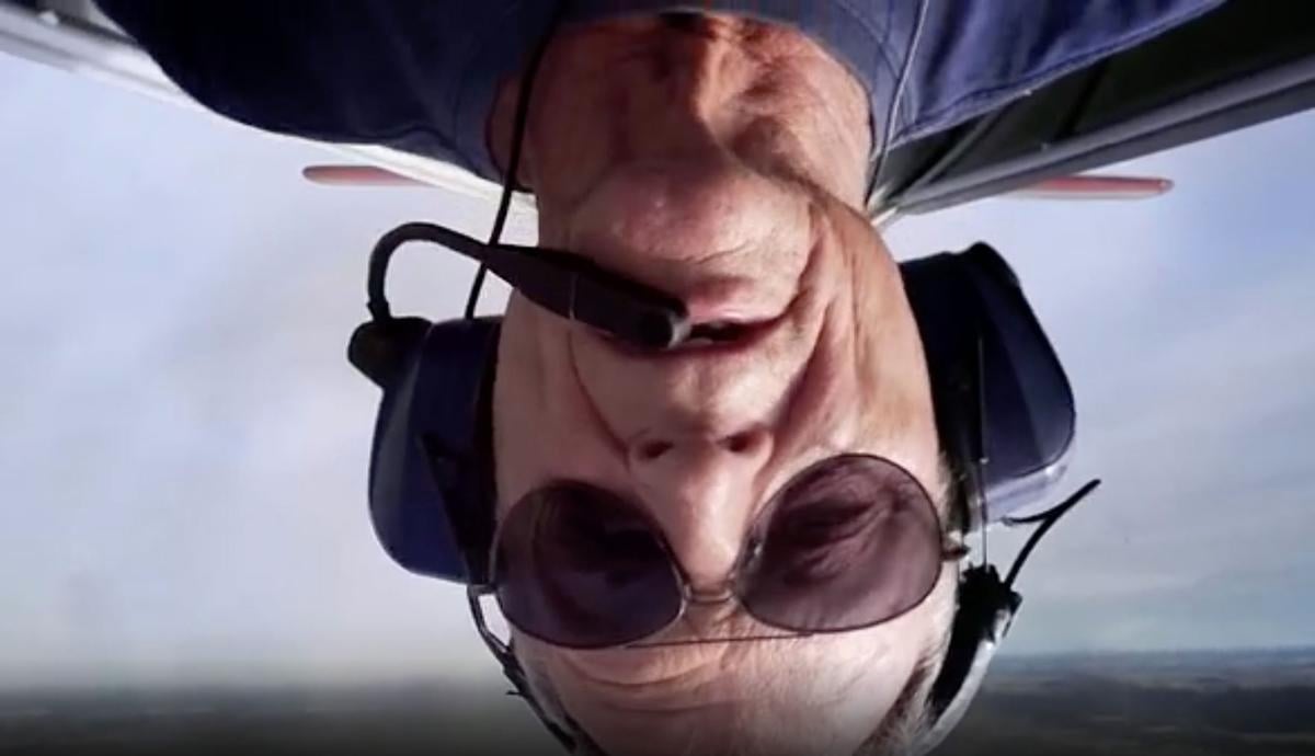 Sen. Inhofe flies plane upside-down, announcing he is still fit for reelection | News | stwnewspress.com