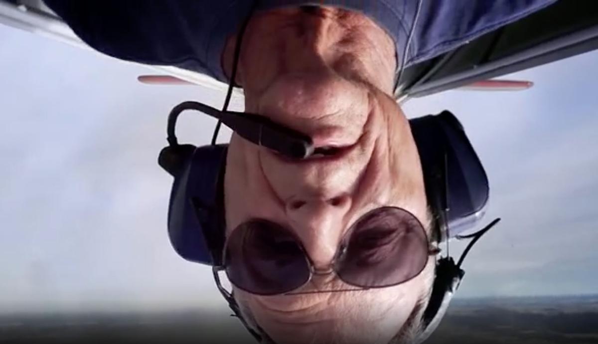 Sen. Inhofe flies plane upside-down, announcing he is still fit for reelection | News | stwnewspress.com