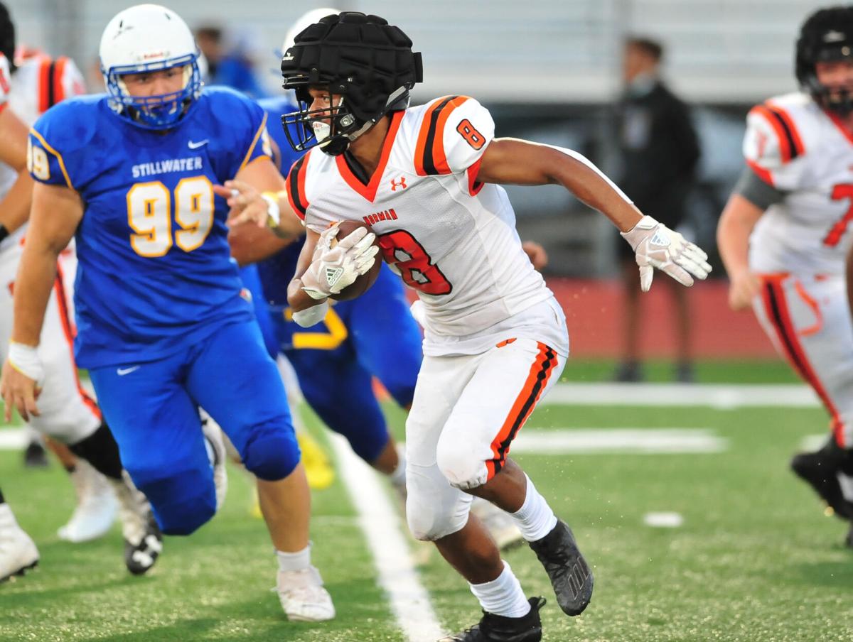 Norman High v Stillwater Football scrimmage