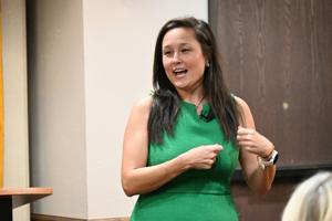 CANDIDATE FOCUS: Gubernatorial candidate Munson speaks at Stillwater Frontier Rotary
