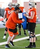 Back on track: OSU's offensive line replenishes depth after difficult spring