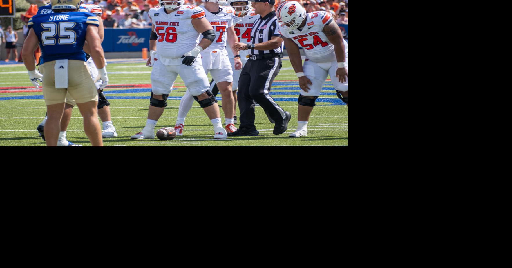 Cowboy center Tyler Mercer leading charge on offensive line after unit’s tough first week