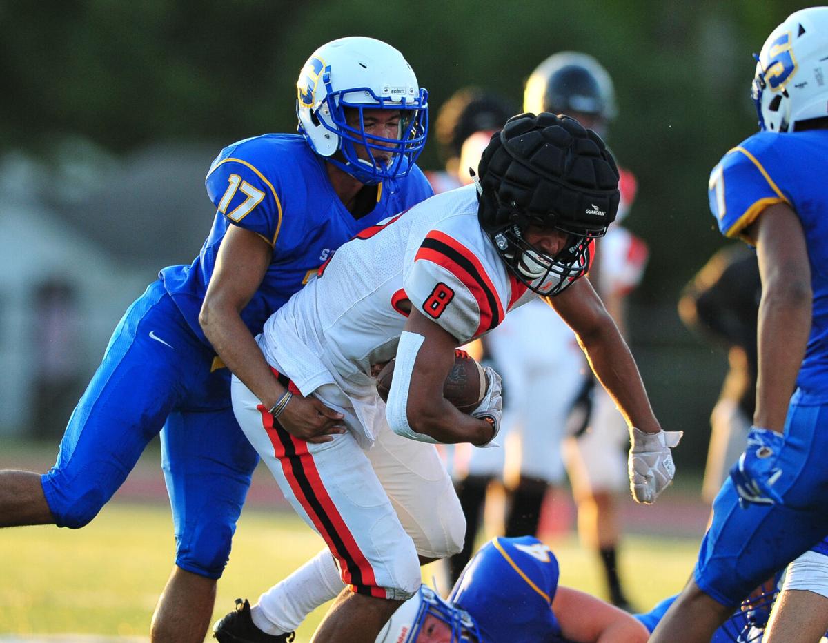 Norman High v Stillwater Football scrimmage