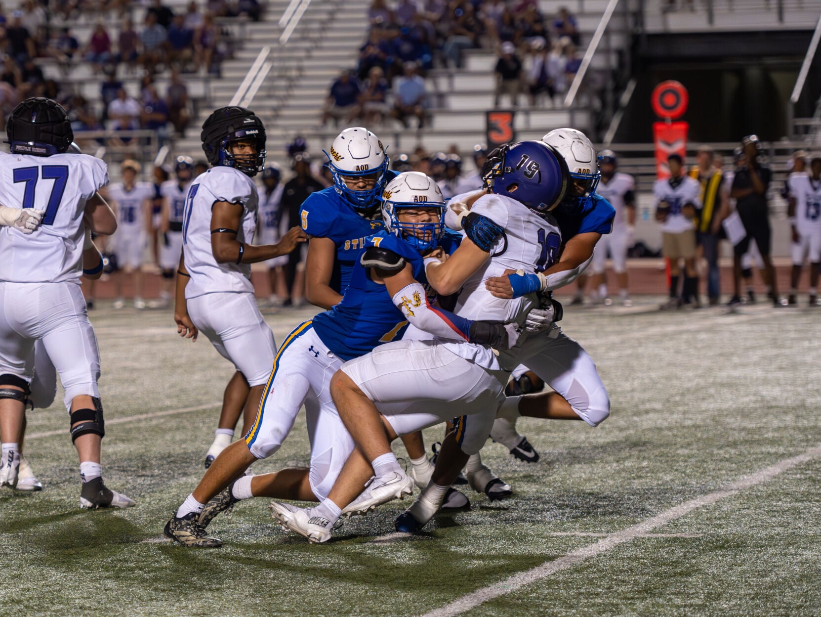 Defense owns the day with 6 turnovers as Stillwater shuts down Fayetteville, 23-3, in season opener