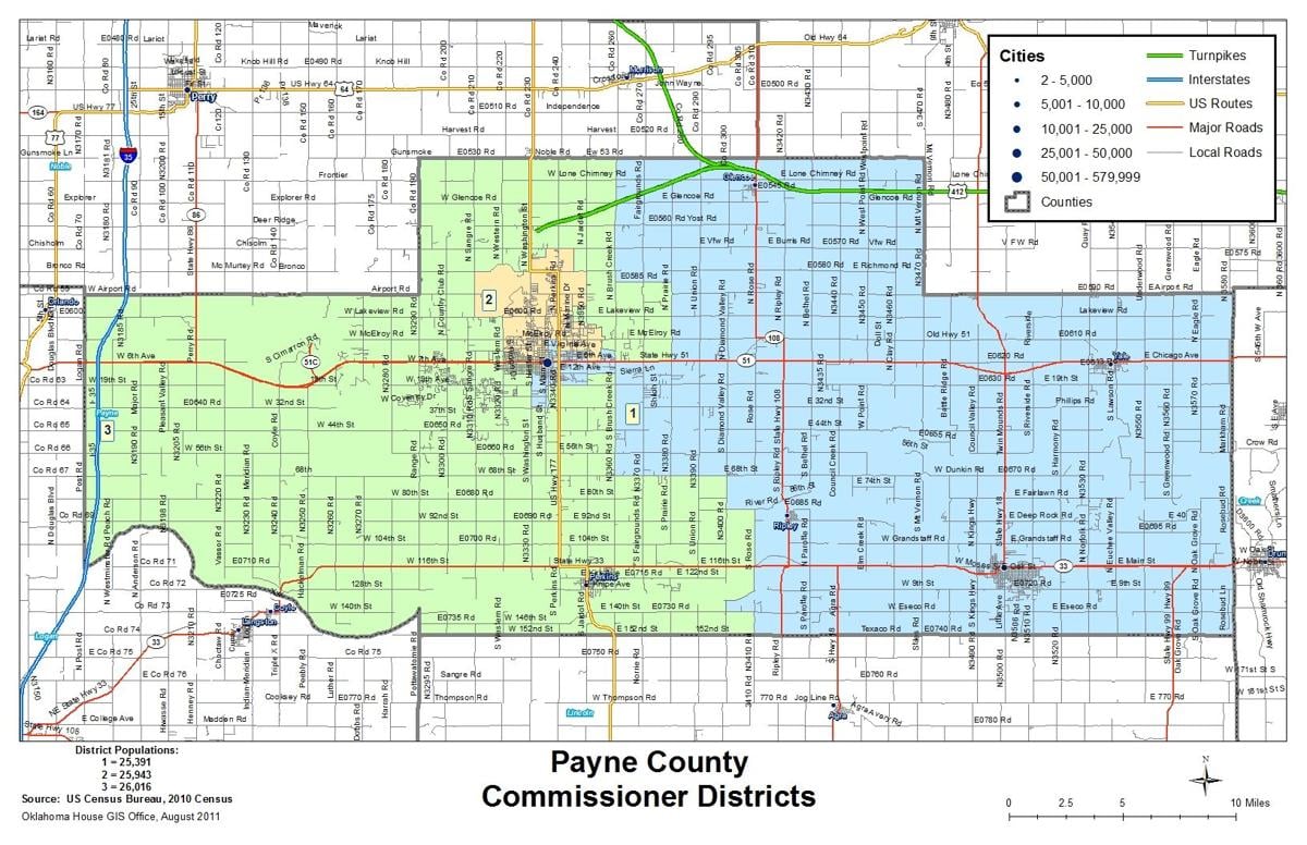 Payne County approves redistricting plan Local News