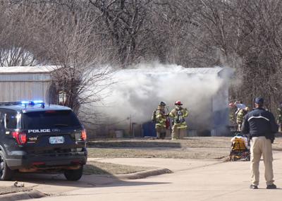 Mobile home fire