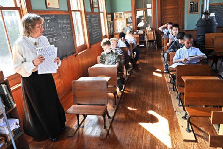 Making the past present Pleasant Valley School open house Saturday