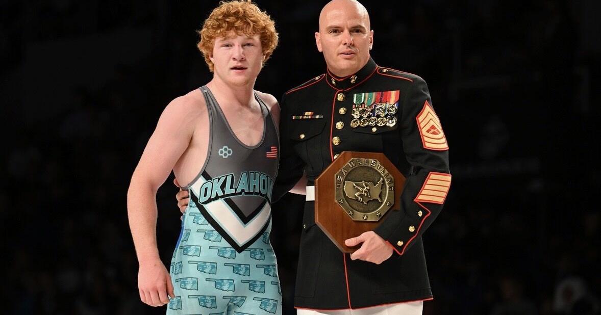 Stillwater High's Bryar Hooks wins 16U Fargo freestyle wrestling national title