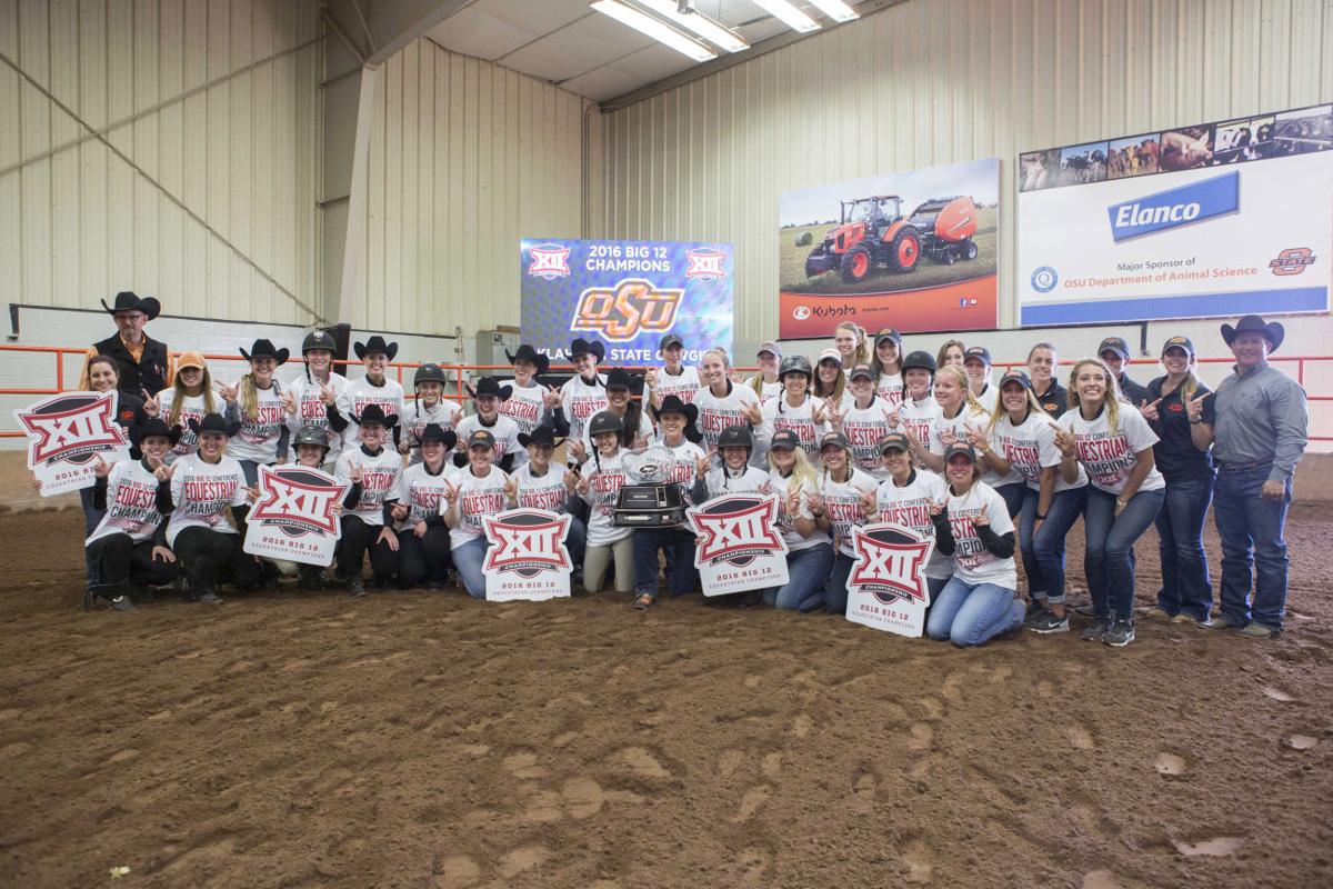 Cowgirl equestrian captures Big 12 Championship Sports