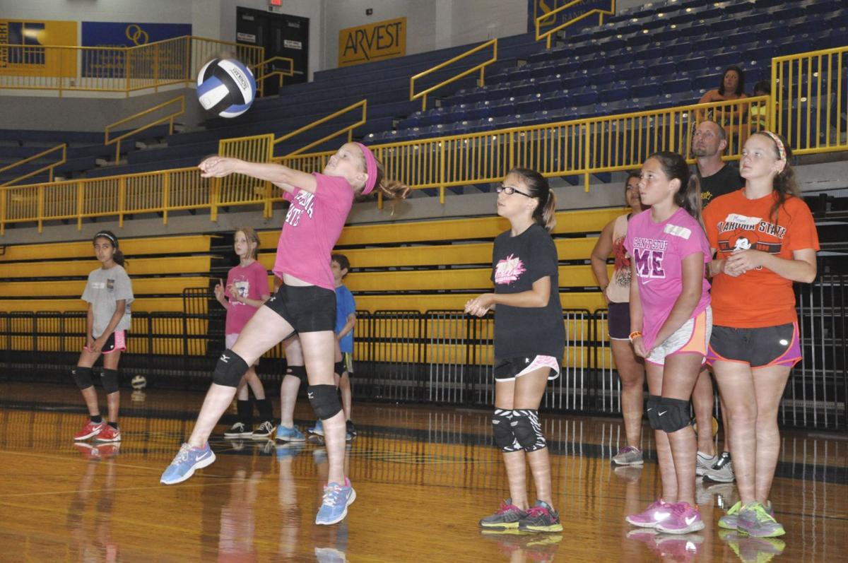 Youth volleyball camp under way at Stillwater High Local Sports