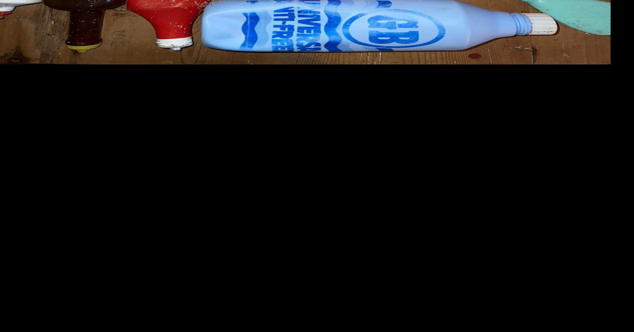 Plastic bottles from 1960s Canada and Japan wash up on beach