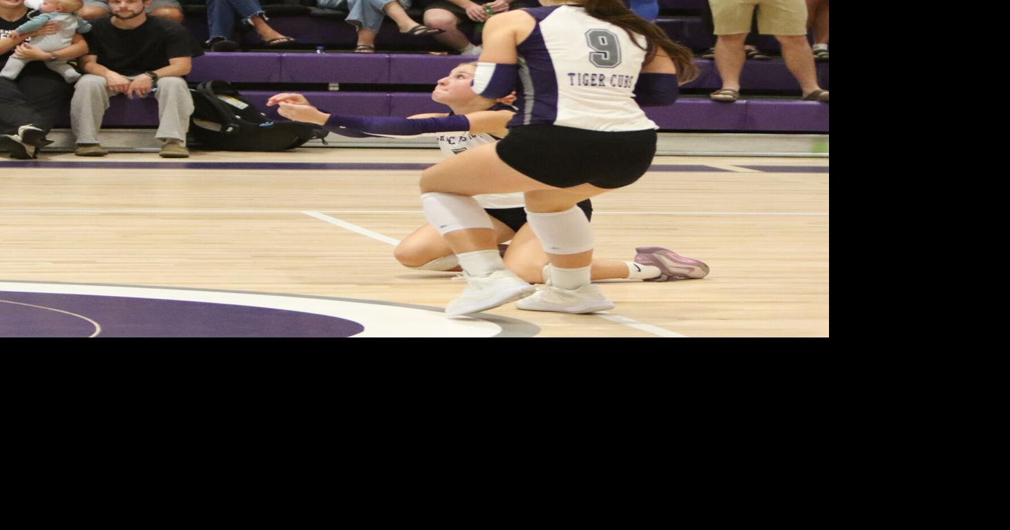 Tiger Cubs move to 2-0 in MAC volleyball play with sweep of Mounties