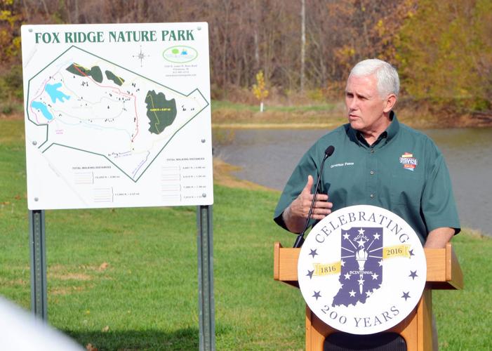 Governor helps dedicate new Fox Ridge Nature Park | News ...