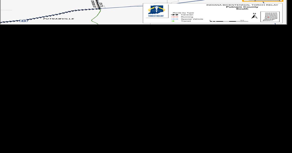 Torch relay route revealed through Putnam County Archives