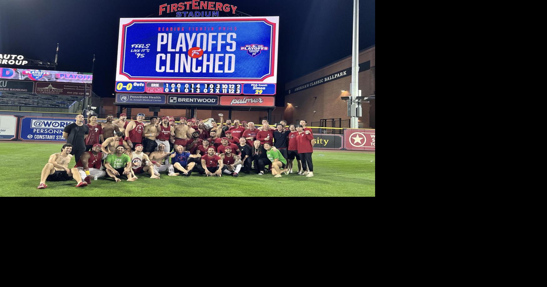 Tucker, Fightin' Phils clinch playoff berth