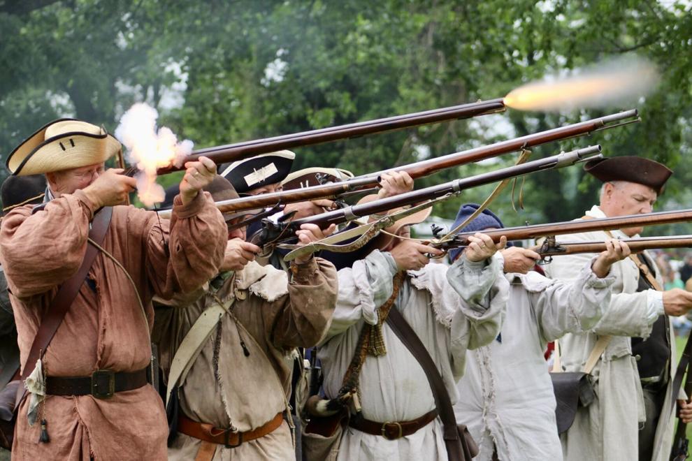 Rain or shine: the 49th Spirit of Vincennes Rendezvous