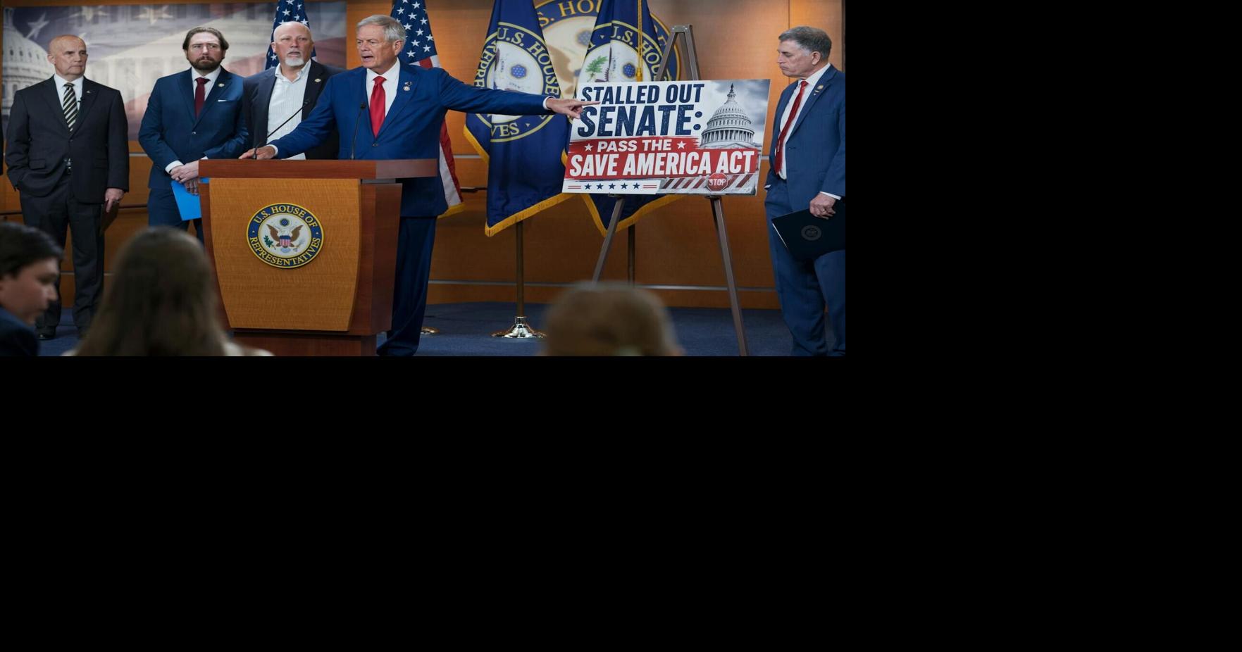 Republicans control Congress, so why is Trump’s SAVE America Act stuck?