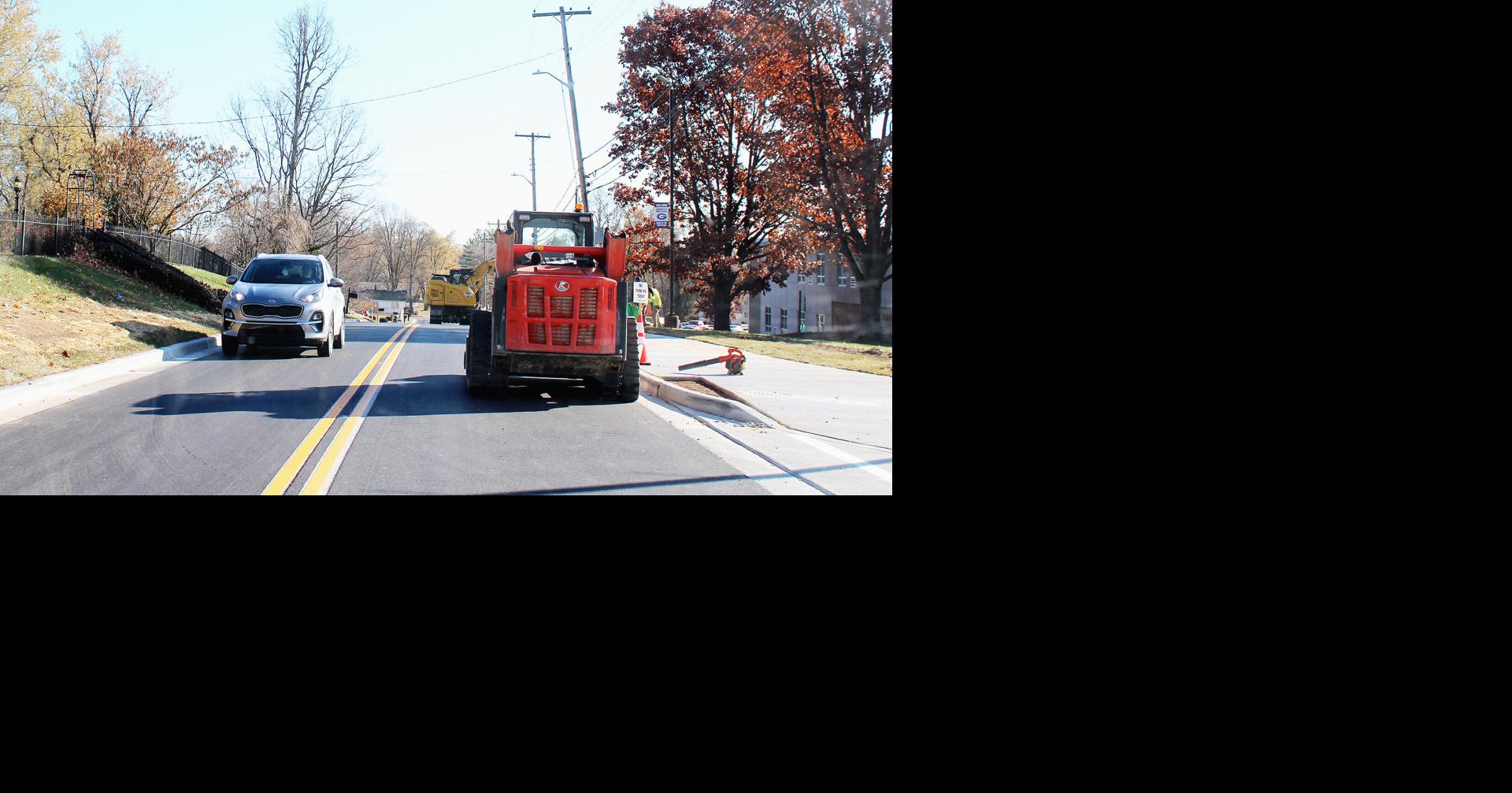 Road construction over for the year in Greencastle