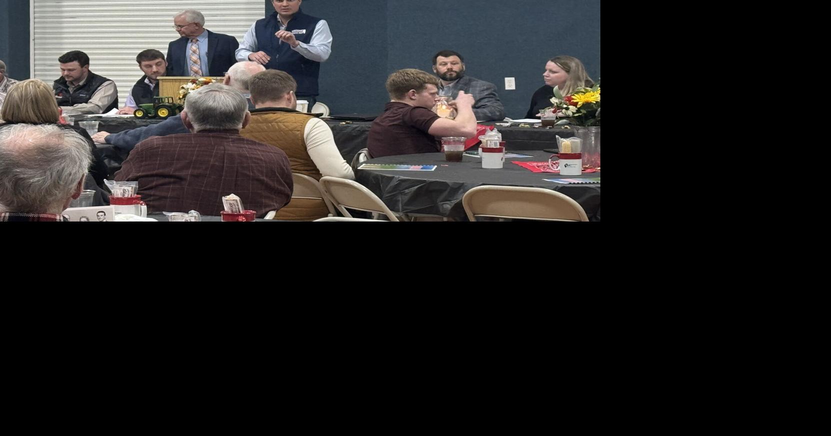 Rep. Niemerg speaks at 106th Lawrence County Farm Bureau Annual Dinner