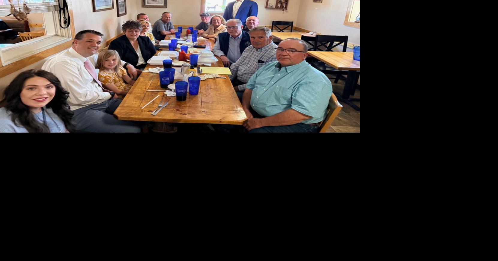 Gov. Braun visits Putnam County to meet with local leaders, farmers and small business owners
