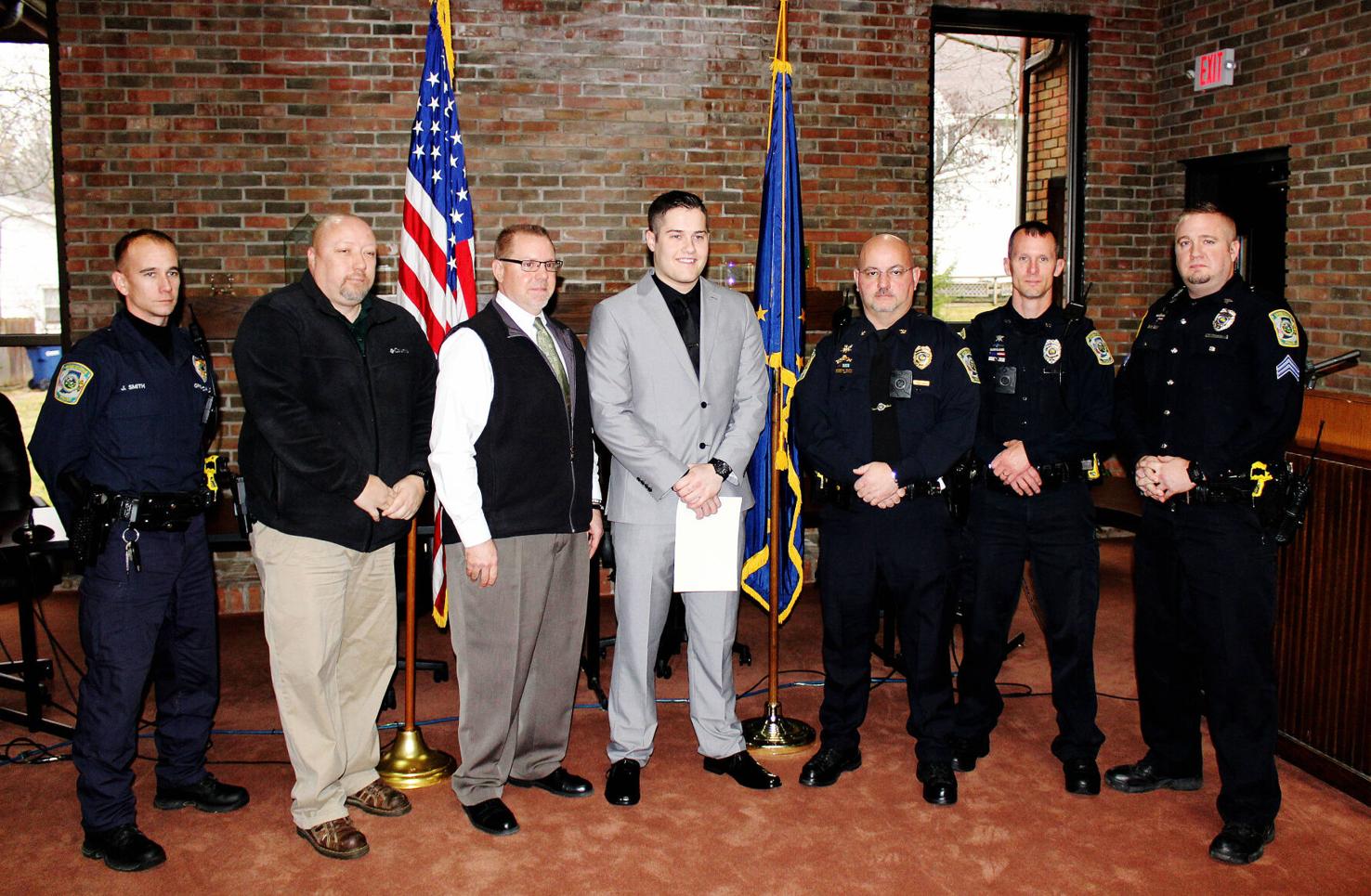 Alec Pettit sworn in as Greencastle’s newest police officer Archives