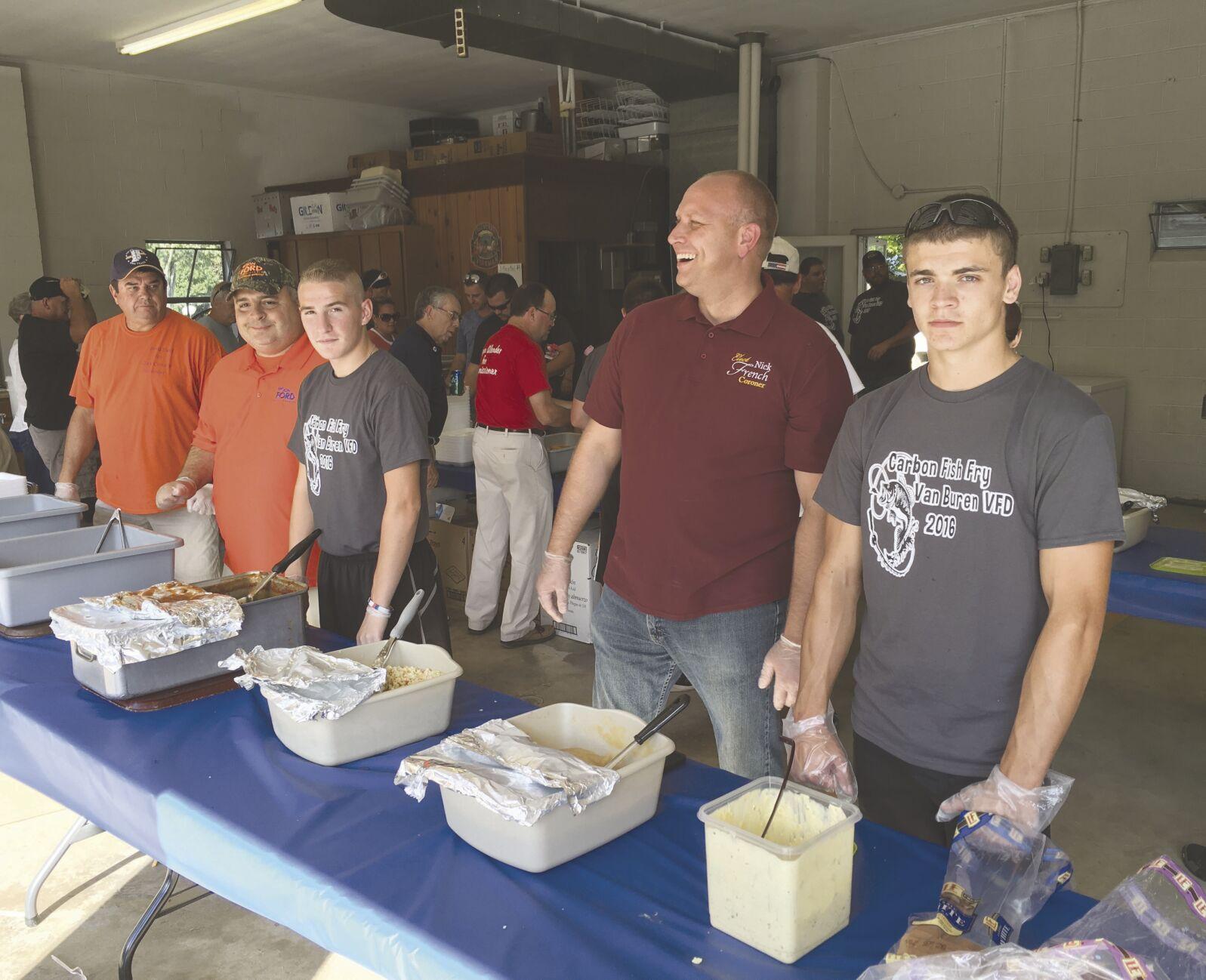 Hundreds turn out for Van Buren Fire Department Jonah Fish Fry