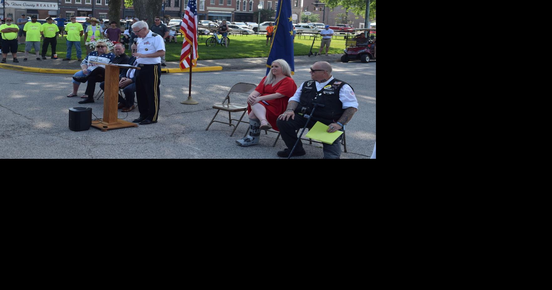 Community gathers for Voices of Valor Tribute Wall Opening Ceremony