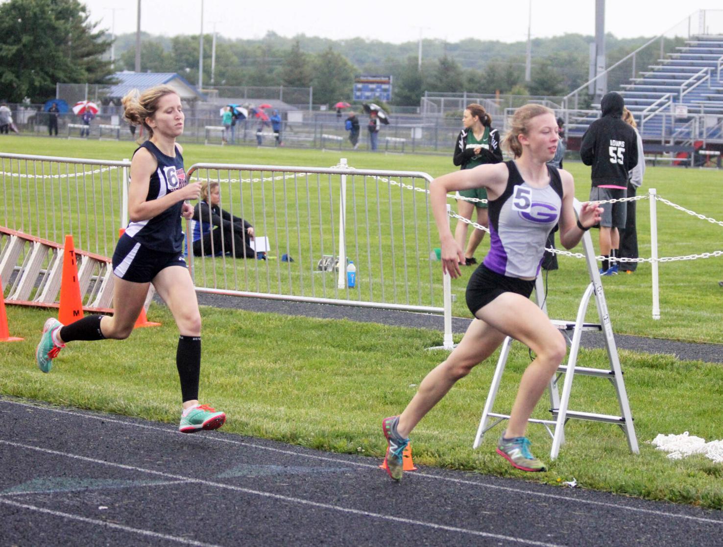 Wilson dominates distance races Tiger Cub frosh wins two titles in