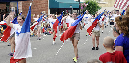 Vincennes Fourth of July Parade 2013